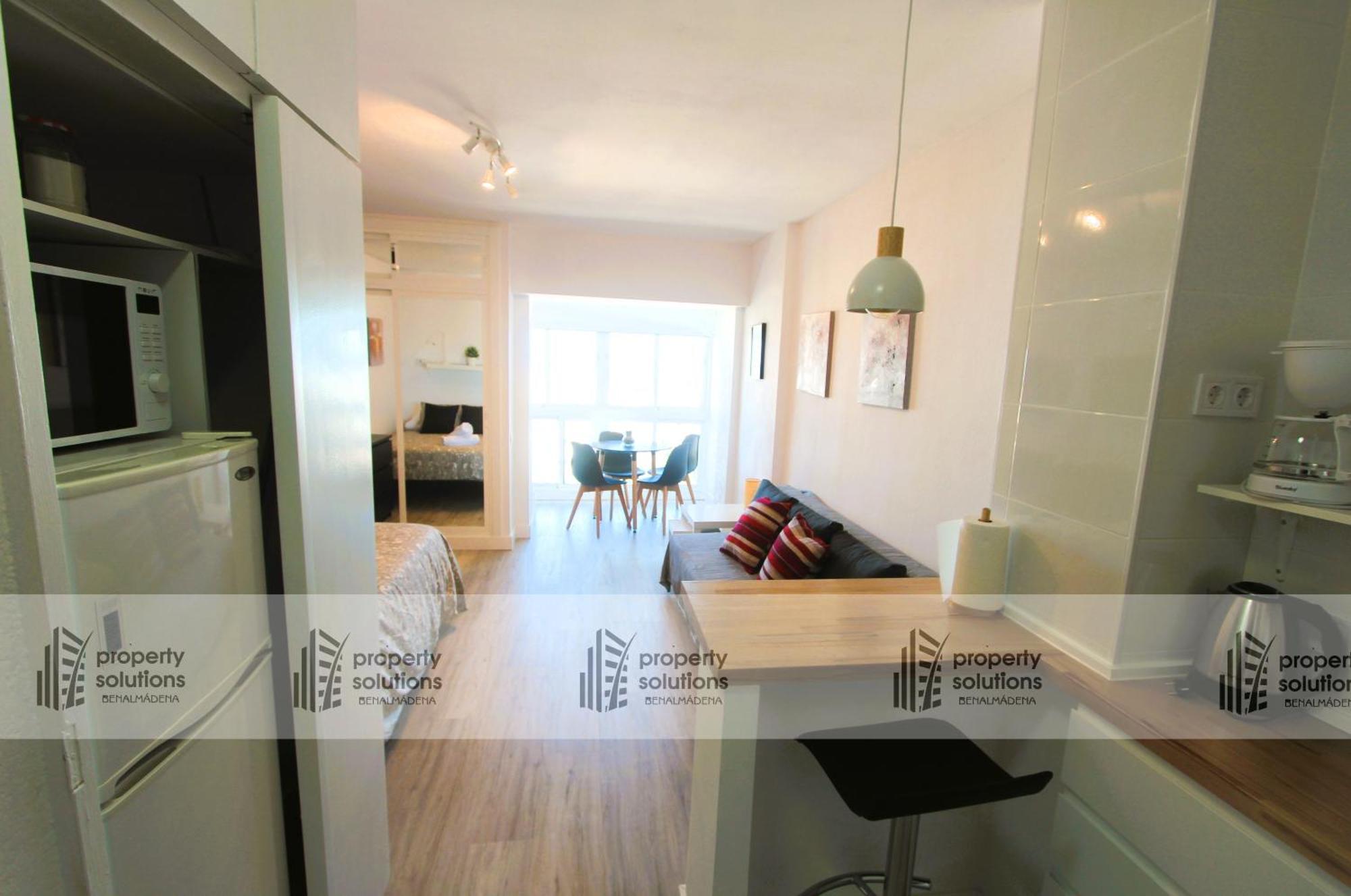714 Iris Apartamento - Vista Al Mar - Cerca De Tren, Restaurantes, Tiendas - Playa A 10 Min Caminando Benalmádena Exteriér fotografie