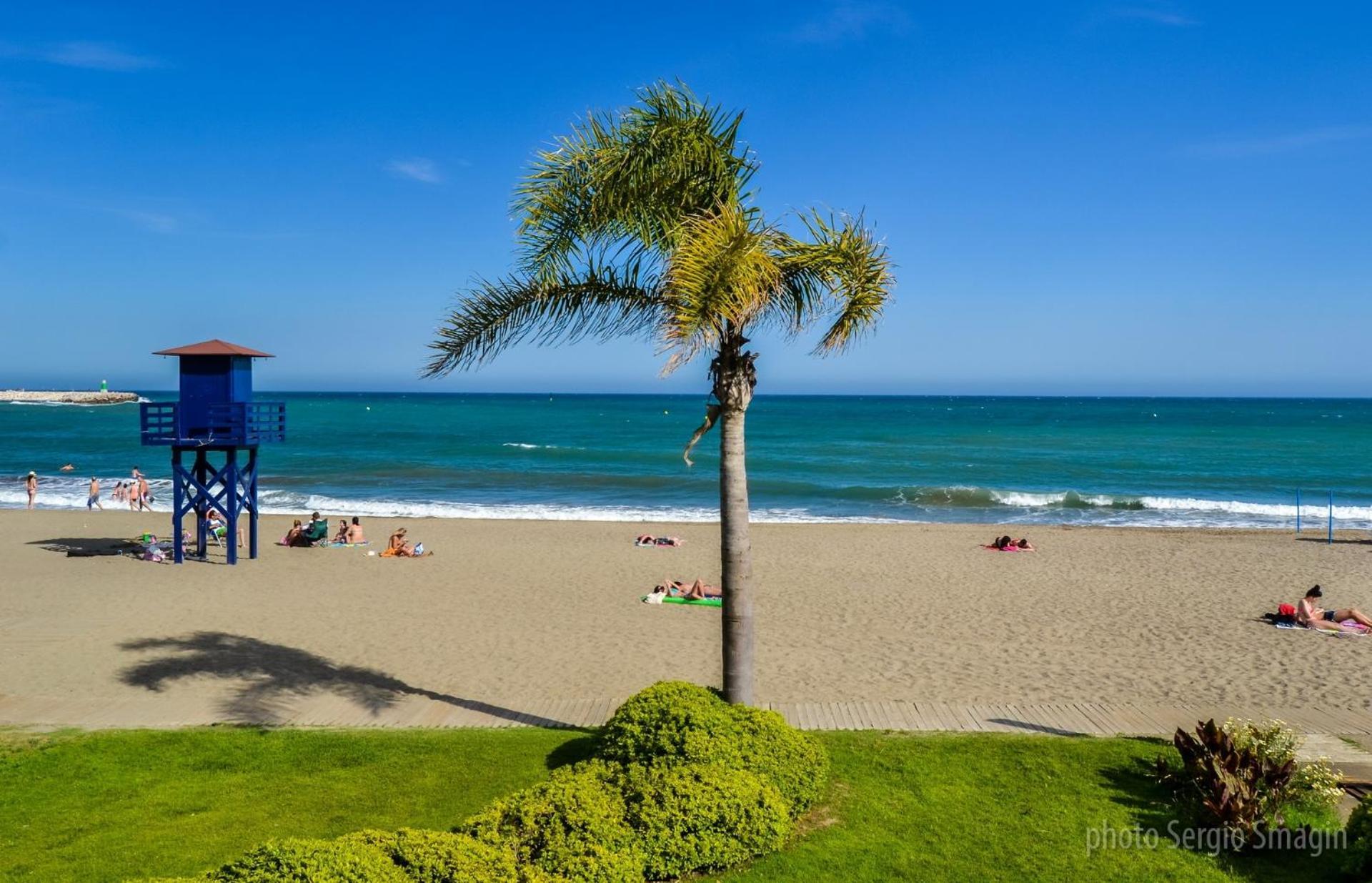 714 Iris Apartamento - Vista Al Mar - Cerca De Tren, Restaurantes, Tiendas - Playa A 10 Min Caminando Benalmádena Exteriér fotografie