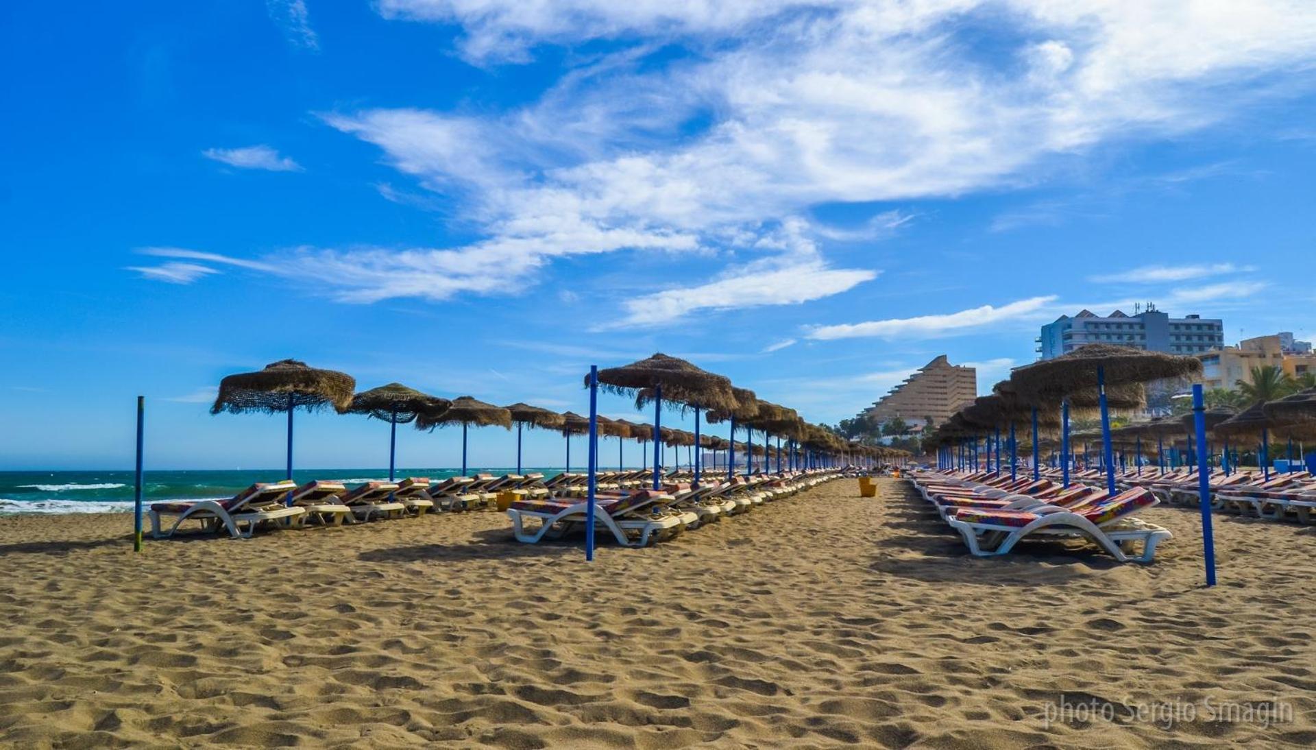 714 Iris Apartamento - Vista Al Mar - Cerca De Tren, Restaurantes, Tiendas - Playa A 10 Min Caminando Benalmádena Exteriér fotografie